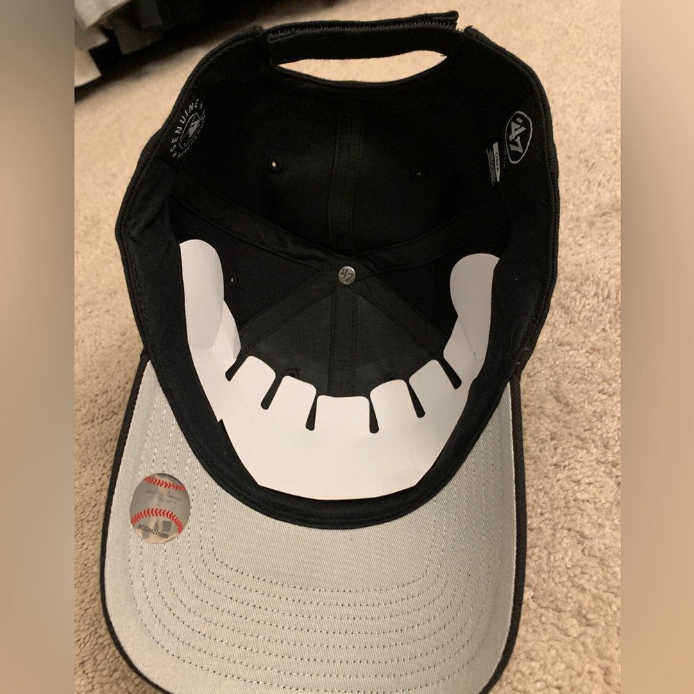 47 Brand Black and White Adjustable Hat - Picture 5 of 5